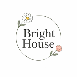 minimal floral logo